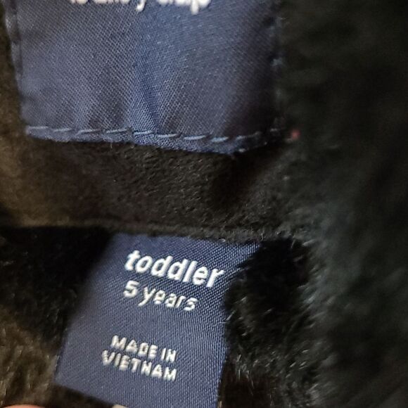 Gap toddler coat black size 5t - Picture 8 of 10